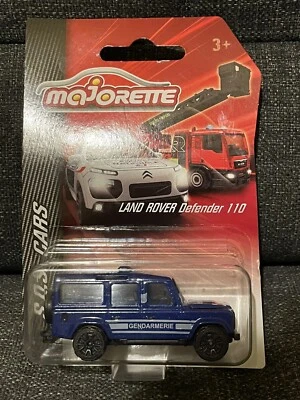 Modellino Majorette Rover Defender 110 Gendarmerie 266B Nuovo Scatola SOS Auto - Immagine 1 di 3