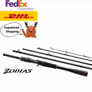 Shimano Rod 21 Zodias Pack C610M-5 (Baitcasting, 5-Piece) - Picture 1 of 8