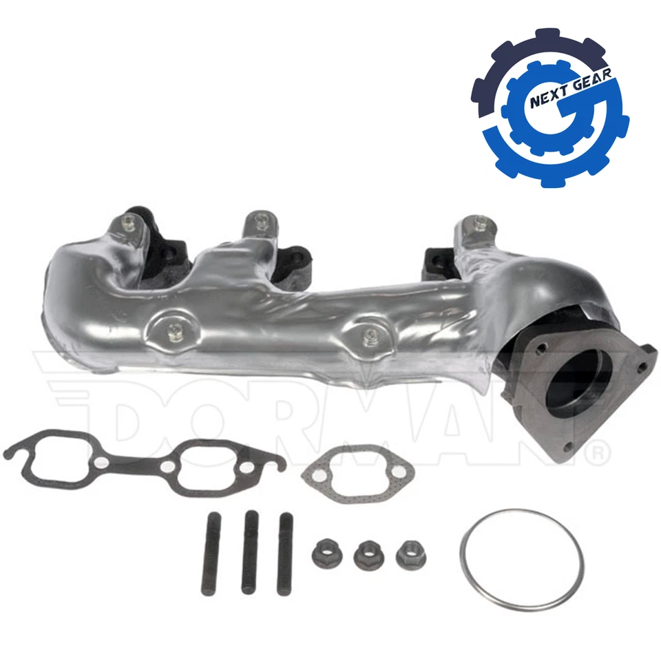 Nuevo kit colector de escape izquierdo Dorman 2002-2014 camionetas Chevrolet GMC 4,3 L 674-523 Foto 1 de 1