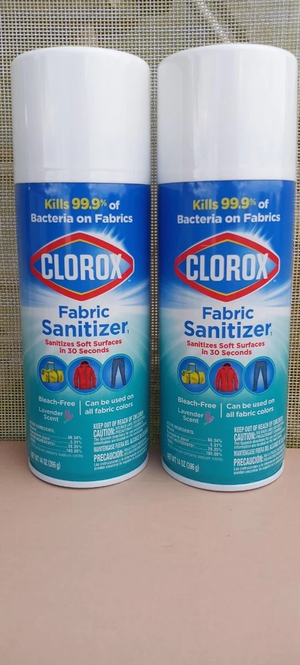 Clorox Fabric Sanitizer Bleach-Free Sanitizing Spray - Lavender Scent - 14 oz. - Image 1 of 1