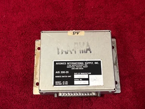 UNIDAD INTERRUPTOR REMOTO AVIONICS INTERNATIONAL SUPPLY AIS 200-35 - Imagen 1 de 8