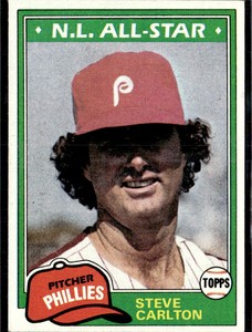 1981 Topps #630 Steve Carlton Near mint or better