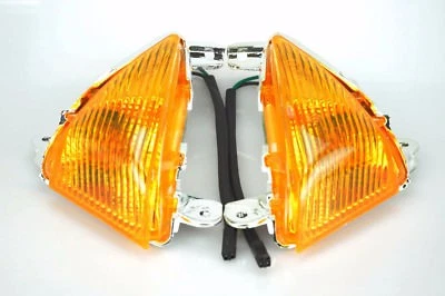 Luz de señal de giro Fit Ninja 650R ZX6R/10R/14R Z1000 Concours 14 naranja solar Foto 1 de 2
