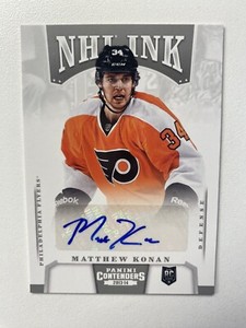 2013-14 Panini Playoff Contenders NHL Ink #I-MKO Matthew Konan Auto Flyers