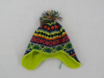 GAP NIÑOS INVIERNO TEJIDO JUVENIL SOMBRERO TALLA L/XL UNISEX FUNDAS PARA OREJAS MULTICOLOR USADO Foto 1 de 4