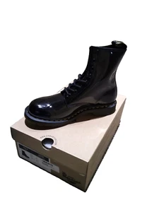 womens black dr martens size 9 1460 w combat boot BOO15FWZ3E - Picture 1 of 8