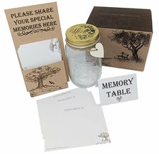 Embracing Mindfulness Memory Jar and 75 Remembrance Cards - A Beautiful