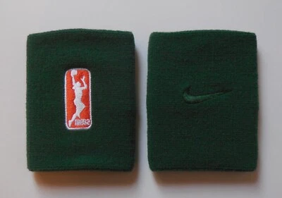 Nike WNBA Dri-Fit Wristbands Fir/Fir One Pair - Image 1 of 3