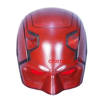 Spiderman 3 Daredevil Cosplay Máscara Rojo Película Casco Accesorios Impreso en 3D Réplica 1:1 Foto 1 de 4