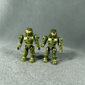Mega Bloks Construx UNSC Master Chief Mini Figure Lot Green Spartan - Picture 1 of 16