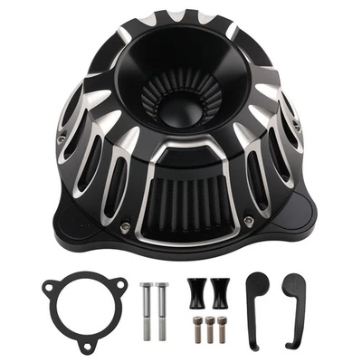 Filtro de aire de rendimiento para Harley Fat Boy FLSTF 2016-2017 Billet aluminio Foto 1 de 4