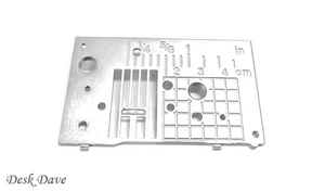 Placa de aguja nueva Zig Zag, XC7872051, BROTHER NV1000, NV1200, NV1250D, NV1500 + - Imagen 1 de 4