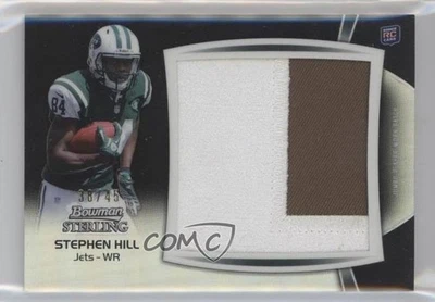 2012 Bowman Sterling Black Refractor /45 Stephen Hill #BSJRP-SH Jumbo Patch RC - Image 1 of 2