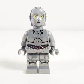 Lego U-3PO Minifigure Silver Protocol Droid Star Wars 75146 sw0766