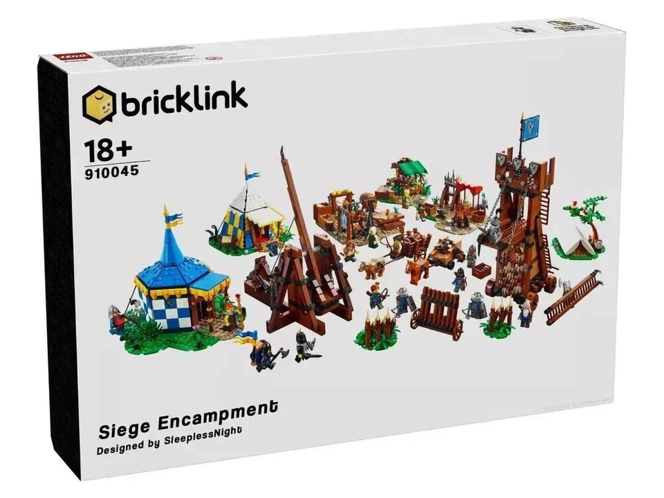 LEGO BrickLink Series 4 Siege Encampment 910045 NEW UNOPENED - Image 1 of 1