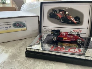 FERRARI 126 C3 1° Gran Premio di Germania 1983 - Heco, come BBR, GP Repliche - Foto 1 di 18