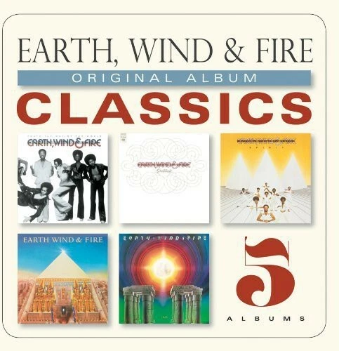 Earth Wind & Fire Original Album Classics 5 Albums New  CD - Imagem 1 de 1