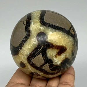 Bola de piedras preciosas de cristal esfera septaria natural 512 g, 2,8" @Madagascar, B5309 - Imagen 1 de 8