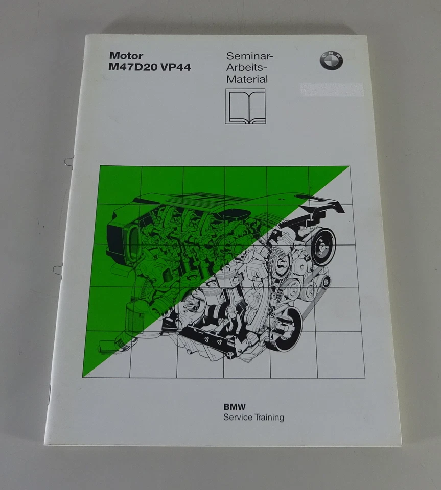 Material De Capacitación Seminario BMW M47 D20 MOTOR DIÉSEL 320d E46 De 10/1997 - Imagen 1 de 1