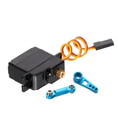 Metall Getriebe Servo+Lenkung Arm&Rod für Wltoys A959-B A979 RC Off-Road Buggy - Bild 1 von 4