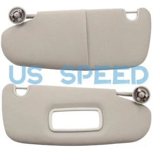 Tan Driver+Passenger Side Sun Visor For Dodge Ram 1500 2500 3500 2002-2009 - Picture 1 of 8