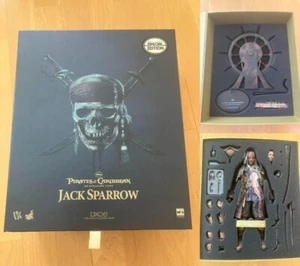 HOT TOYS Captain Jack Sparrow Pirates Of The Caribbean 1/6 DX06 Used Rare Japan - Picture 1 of 5