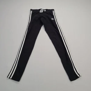 Adidas Pants Womens Small Black Training Leggings Tight Comfort Casual Ladies - Picture 1 of 8