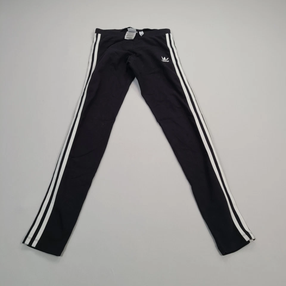 Adidas Pantalones Mujer Pequeños Negros Entrenamiento Leggings Apretados Cómodos Informales Damas Foto 1 de 4