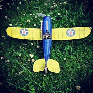 Henson's Flying Machines Liberty Raider [FREE-FLIGHT] Balsa Kit - Picture 1 of 13