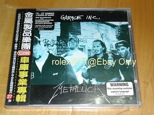 Metallica Garage Inc. 1998 PolyGram Version Taiwan Promo Black OBI 2 CD Sealed - Bild 1 von 4