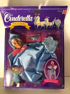 Mattel Walt Disney Cenicienta HADA MADRINA MÁSCARA Y DISFRAZ JUEGO 2419 Nuevo - Imagen 1 de 4