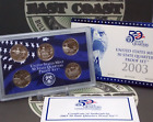 2003 "S" Proof Statehood State Quarter Clad Set 25c Box & Coa Ecc&C, Inc.