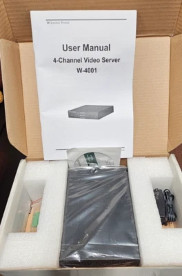 Channel Vision SC4001 4-Channel Web Camera Server - Image 1 of 2