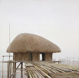 The Fishing Hut   - China - Mo Dafeng  - SIGNED & NUMBERED -LTD ED PRINT - Picture 1 of 1