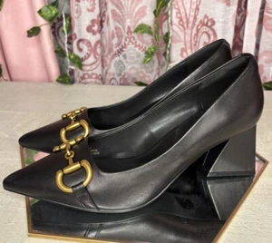 Jeffrey Campbell Happy Hour Pointed Toe Pumps Heels Women’s Size 6.5 Black - Picture 1 of 10