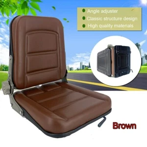 Asiento universal deslizable impermeable de PVC para tractor volquete carretilla elevadora cortacésped excavadora - Imagen 1 de 12