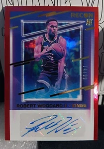 2020 Panini Recon Signatures RC Robert Woodard II #'d/99 Basketball Card  - Picture 1 of 2