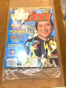 TopDeck Volume 1 Issue 1 magazine,mercadian masques pack,+pokemon card new seale - Picture 1 of 3