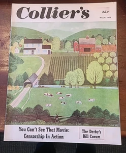 COLLIER'S Magazine RAY BRADBURY Soft Rains May 6, 1950 - Picture 1 of 4