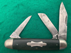 💯 1917 TO 1939 ROBESON SHUREDGE BIG CATTLE 3 BLD. KNIFE  3-5/8" VINTAGE