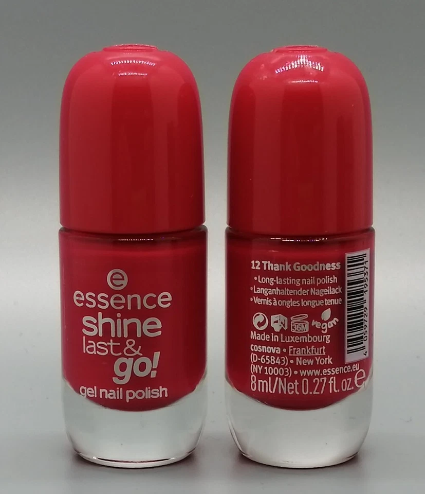 2x Essence: Gel Nail Polish - Nagellack - 12 Thank Goodness - 2x 8 ml - Bild 1 von 1