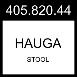 IKEA HAUGA Stool White 405.820.44 - Picture 1 of 1