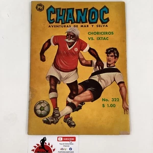 MEXIKANISCHE SPANISCHE COMICS CHANOC #322 AVENTURAS DE MAR Y SELVA PH HERRERIAS MEXIKO - Bild 1 von 7
