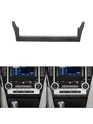Carbon Fiber Under Central Control Air-Co Trim Cover For Toyota Camry 2012-2014 - image 1 of 4