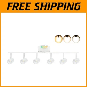 40W LED Track Light Kit, 3000K/4000K/5000K, White - Picture 1 of 9