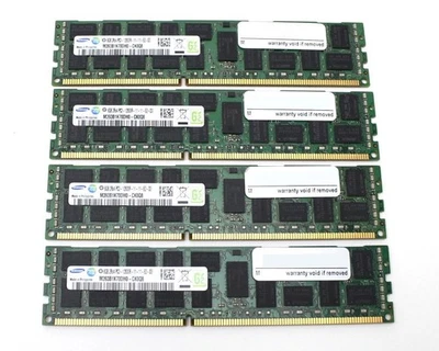 Samsung 32 GB (4x8GB) DDR3-1600 reg PC3-12800R M393B1K70DH0-CK0Q8   #315667 - Bild 1 von 2
