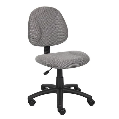 Boss Grey Deluxe Posture Chair - Image 1 of 4