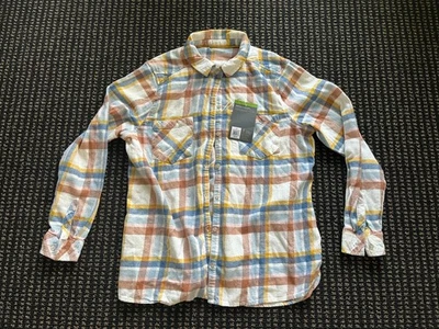 Alpine Design Mens Multicolor Hawthorn Plaid Brushed Flannel Shirt Size S NWT - Image 1 of 4