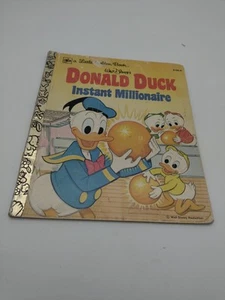 Walt Disney's Donald Duck Instant Millionaire (A Little Golden Book, 1980) - Picture 1 of 10