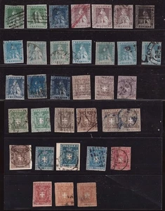 Italia Toscana, selezione francobolli usati delle tre emissioni     -HA70 - Picture 1 of 6